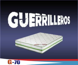 Colchón guerrilleros utrera 70 de 33 cm de grosor