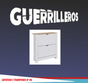 Zapatero aserrado 2 trampones nº40