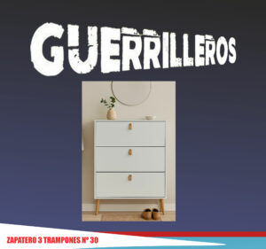 Zapatero guerrillero 3 trampones nº30